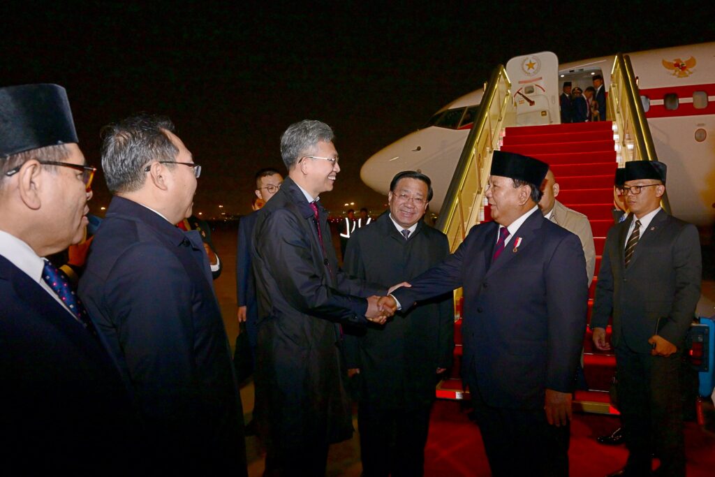 presiden prabowo subianto tiba di beijing 18 presiden prabowo subianto tiba di beijing