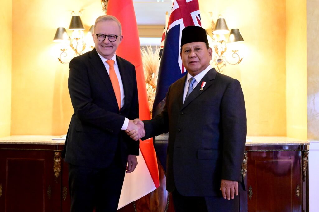 presiden prabowo dan pm albanese sepakat tingkatkan kerja sama strategis indonesia-australia 18 presiden prabowo dan pm albanese sepakat tingkatkan kerja sama strategis indonesia-australia