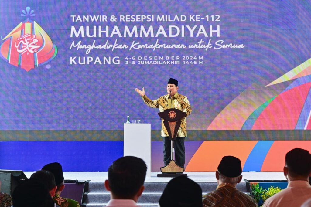 presiden prabowo apresiasi peranan muhammadiyah bangun bangsa 18 presiden prabowo apresiasi peranan muhammadiyah bangun bangsa