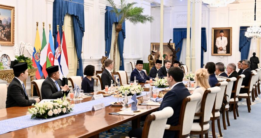 serahkan surat kepercayaan, para dubes tekankan penguatan kerja sama bilateral