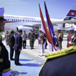 tiba di indonesia, presiden senat hun sen lakukan kunjungan resmi