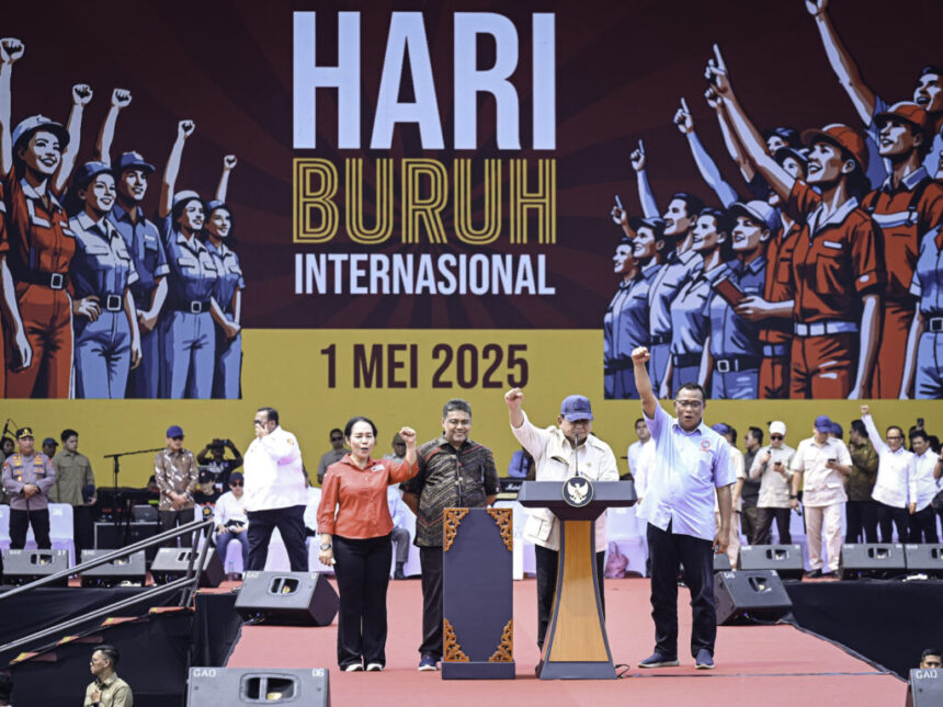 kado hari buruh: presiden prabowo beri apresiasi mulai dari kesejahteraan hingga pahlawan nasional dari elemen buruh