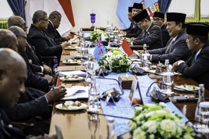 presiden prabowo tegaskan komitmen perkuat kerja sama indonesia-fiji