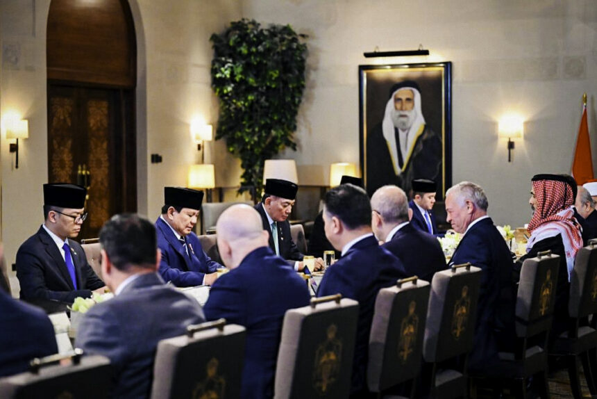 president prabowo, king abdullah ii agree to enhance strategic cooperation