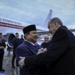 tiba di ankara, presiden prabowo disambut langsung presiden erdoğan