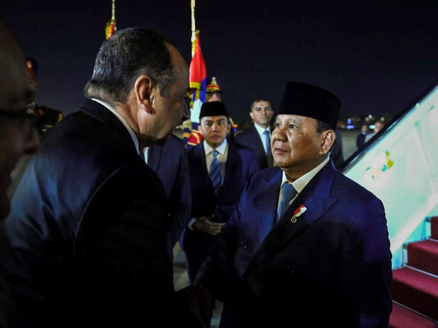 president prabowo subianto to meet egyptian president el-sisi