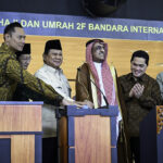 presiden prabowo resmikan terminal khusus haji dan umrah 2f bandara soekarno-hatta