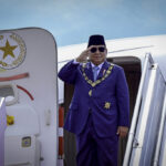 usai kunjungan ke brunei darussalam, presiden prabowo bertolak menuju tanah air