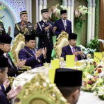 harmoni rasa dan budaya: presiden prabowo dijamu santap siang kenegaraan oleh sultan brunei di istana nurul iman