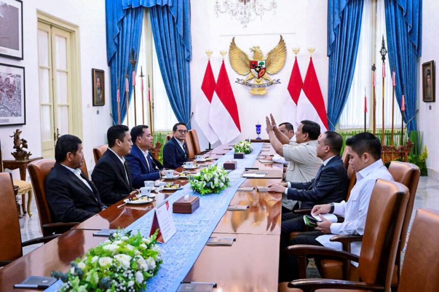 president prabowo, house’s commission v discuss infrastructure, housing issues