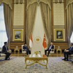 president prabowo has a tête-à-tête meeting with president erdogan