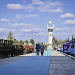 president prabowo welcomed with grand state ceremony at türkiye’s presidential palace