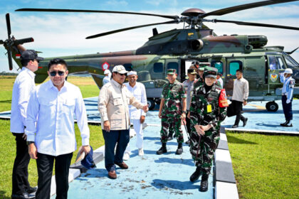 bertolak ke majalengka, presiden prabowo akan lakukan panen raya bersama petani di 14 provinsi