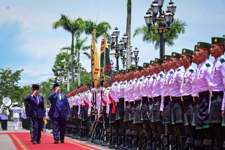 president prabowo pays state visit to brunei, reaffirming strategic bilateral relations