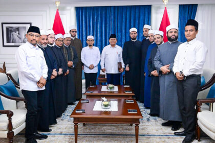 presiden prabowo terima kunjungan ustaz adi hidayat dan perwakilan al azhar kairo