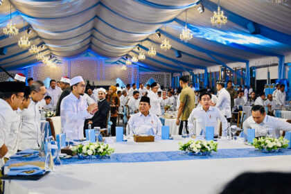 momentum ramadan, presiden prabowo pererat kebersamaan dengan kabinet merah putih