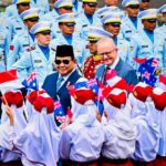 president prabowo welcomes pm albanese at merdeka palace
