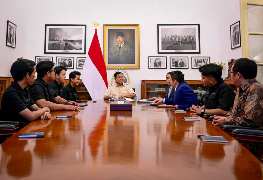 presiden prabowo subianto apresiasi pandawara group: “terus berjalan, jangan lelah”