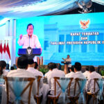 pimpin rapat terbatas di istana, presiden prabowo fokuskan pada pendidikan hingga ekonomi desa