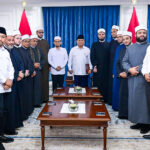 president prabowo welcomes ustaz adi hidayat, representatives of al azhar university of cairo at presidential palace