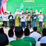 dukung peran muslimat nu, presiden prabowo soroti isu lingkungan, kemiskinan, dan kesehatan