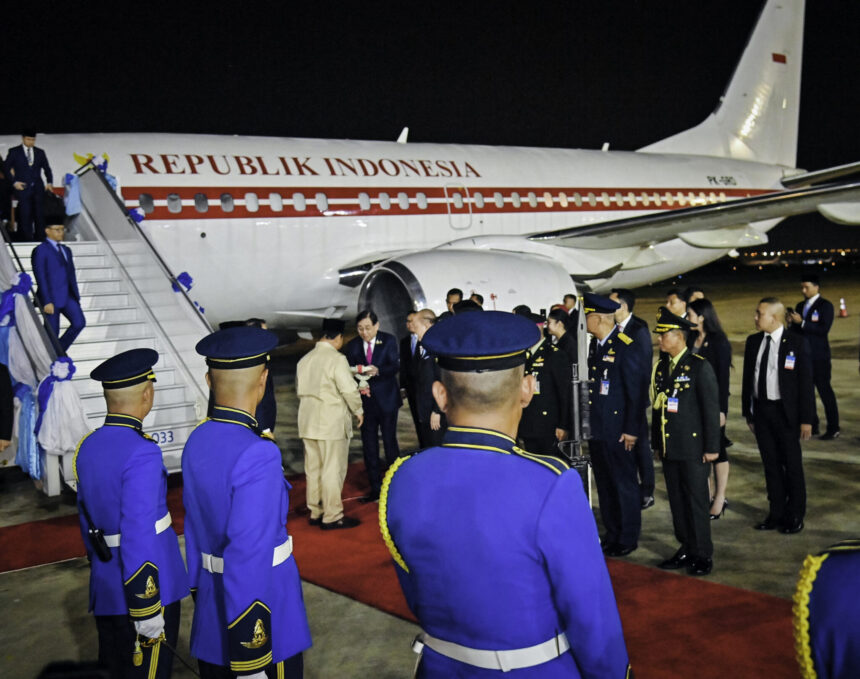 president prabowo to meet thai king maha vajiralongkorn, pm paetongtarn during official visit