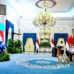 president prabowo subianto inaugurates first production of forel and terubuk oil fields