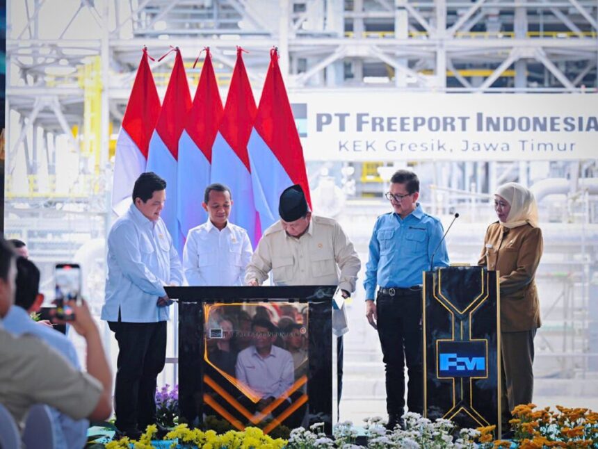president prabowo subianto committed to continuing downstreaming projects