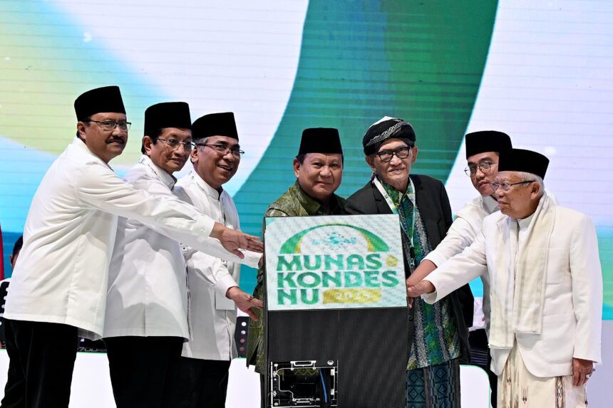 harlah ke-102 nu, presiden prabowo apresiasi jasa besar nu terhadap indonesia
