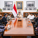president prabowo, top national entrepreneurs discuss national economy, investment