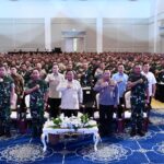 rapim tni-polri tahun 2025, presiden prabowo tegaskan tni-polri dedikasikan diri untuk bangsa dan negara