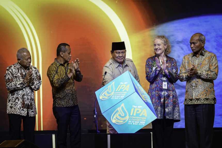 presiden prabowo resmikan konvensi dan pameran ipa ke-49 tahun 2025