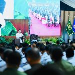 presiden prabowo: kekuatan pertahanan penting dalam menjaga nkri