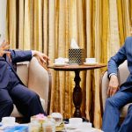 presiden prabowo subianto terima kunjungan kehormatan menteri luar negeri india di new delhi