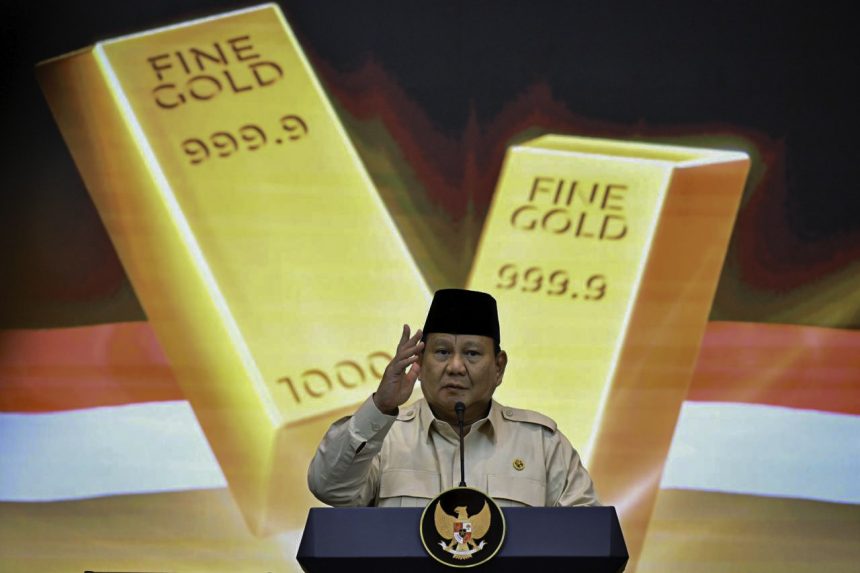 president prabowo subianto: pegadaian gold bank, bank syariah indonesia to support national economic resilience
