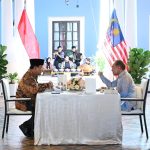 pertemuan hangat presiden prabowo dan pm ibrahim di rumah tangsi malaysia