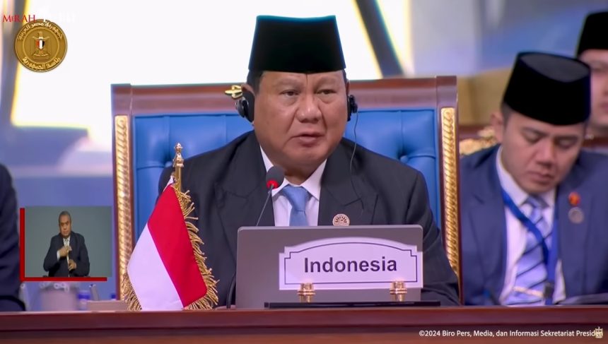 presiden prabowo tegaskan pentingnya persatuan dan kolaborasi ekonomi dalam ktt d-8