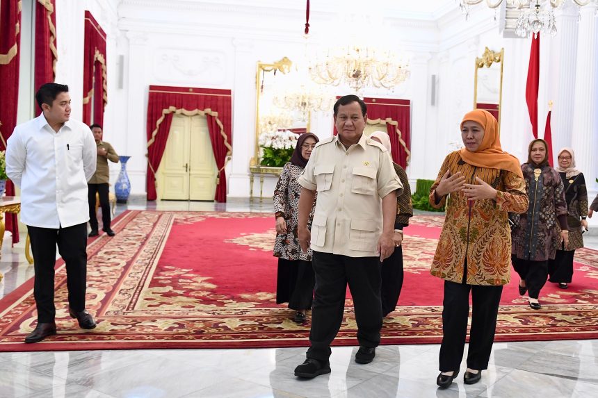 terima audiensi pp muslimat nu, presiden prabowo apresiasi program muslimat nu