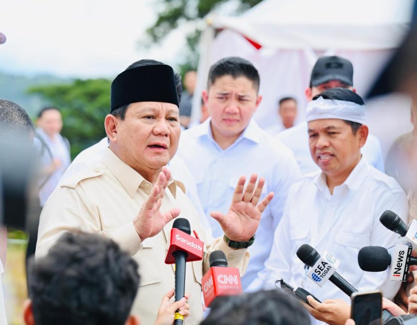 jelang 100 hari, presiden prabowo tegaskan komitmen transformasi nasional