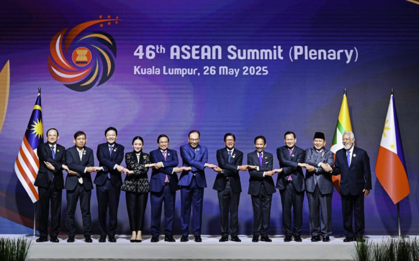 ktt ke-46 resmi dibuka, presiden prabowo ikuti sesi pleno di klcc