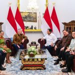 presiden prabowo terima sekretaris jenderal oecd di istana merdeka