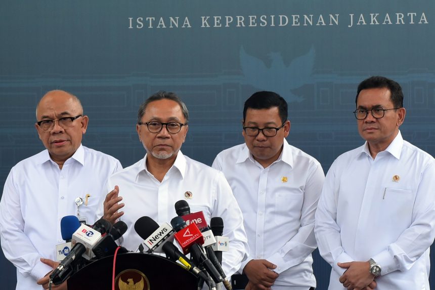 presiden prabowo subianto gelar ratas bahas berbagai isu strategis di sektor pangan