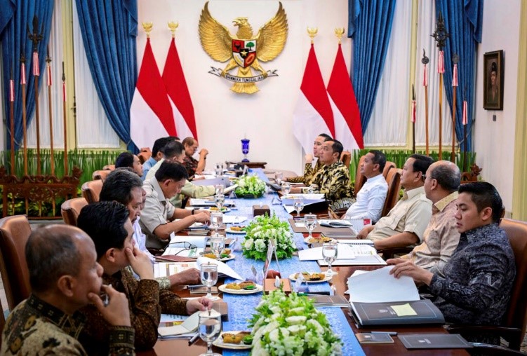 president prabowo convenes ministers, task force to accelerate national downstreaming projects
