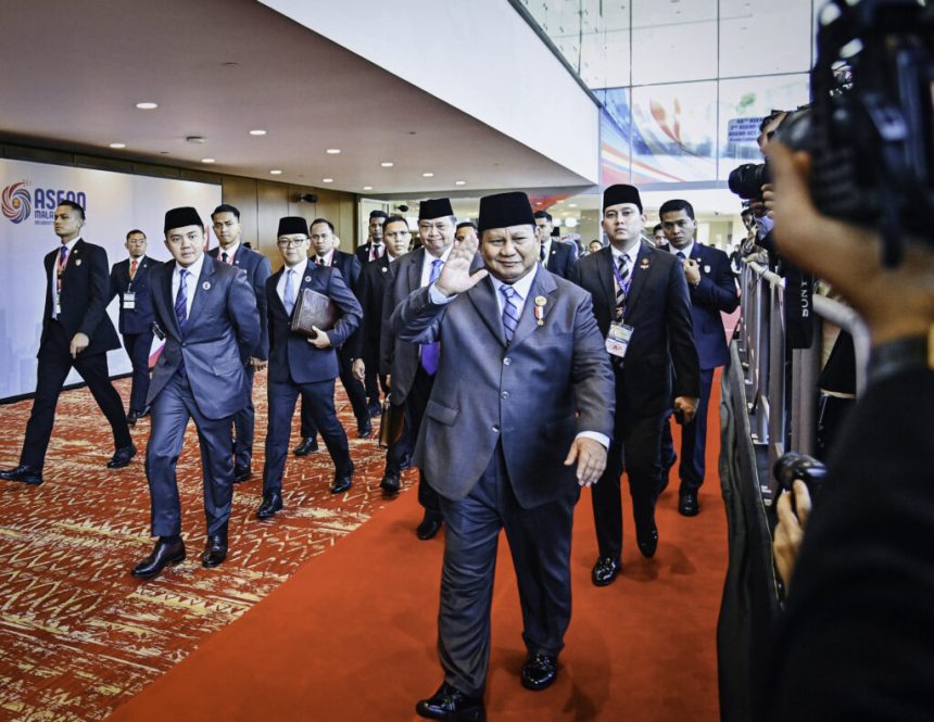 presiden prabowo ikuti sesi retreat ktt ke-46 asean, bahas isu myanmar dan stabilitas kawasan