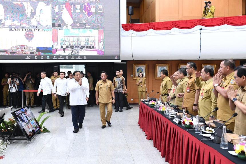 presiden prabowo subianto apresiasi mekanisme pengendalian inflasi di tanah air
