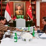 presiden prabowo makan malam bersama presiden ke-7 ri jokowi di kertanegara