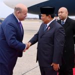 dari beijing, presiden prabowo subianto tiba di washington dc