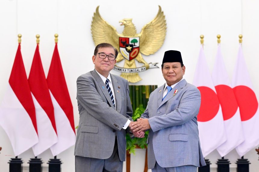 president prabowo subianto hosts pm ishiba at bogor palace