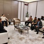 president prabowo subianto arrives in jakarta after visiting egypt