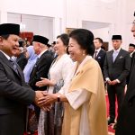 presiden prabowo subianto lantik wakil ketua dan anggota dewan ekonomi nasional di istana negara